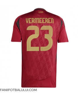 Belgia Arthur Vermeeren #23 Tricou Fotbal Replică European 2024 Barbati Acasa